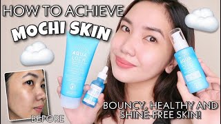 HOW TO ACHIEVE MOCHI SKIN FT Luxe Organix Aqua Lock  Yvette Ramirez [upl. by Attaymik]