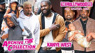 Kanye West Paparazzi Video Compilation TheHollywoodFix Archive Collection 4K Ultra HD [upl. by Golightly]