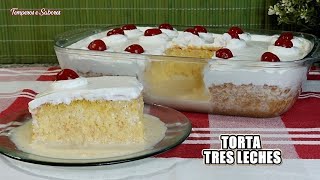 TORTA TRES LECHES LA ORIGINAL ÚNICA LO MÁXIMO EN SABOR [upl. by Jewell266]