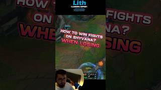 💎HOW TO WIN FIGHTS ON SHYVANA💎 shorts leagueoflegends smurfing [upl. by Hpeosj]