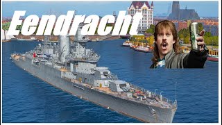 WOWS Eendracht World of Warships worldofwarships wows premuim replay [upl. by Lleinnad56]