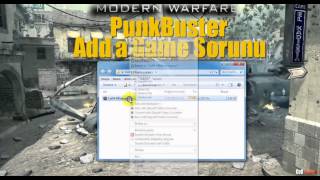 Call of Duty 4 Punkbuster Add a Game Update Error 2015 [upl. by Byrom967]