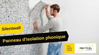 Isolation acoustique Silentwall  Recticel français avec soustitres [upl. by Frick]