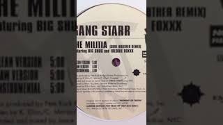 Gang Starr  The Militia Pete Rock RMX GangStarr BigShug FreddieFoxxx TheMilitia Remix 1998 [upl. by Vasos]