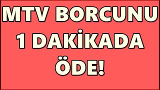 Ziraat Bankası MTV Sorgulama ve Ödeme İnternetten mtvödeme2021 Motorlu Taşıtlar Vergisi Ödeme [upl. by Faletti]