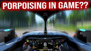 Making Cars PORPOISE On The F1 2021 Game [upl. by Necila]