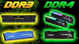 RAM DDR3 VS DDR4 GAMING TEST 2018  FRAME RATE TEST 2007 RAM VS 2014 RAM [upl. by Sinnaiy]