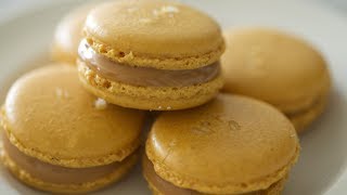 Salted Caramel Macarons  Byron Talbott [upl. by Scherman]