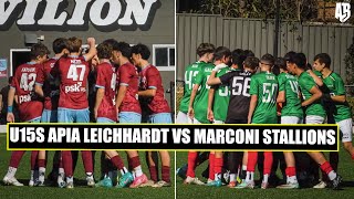 u15s APIA Leichhardt vs Marconi Stallions I Full Game Highlights [upl. by Eelano]