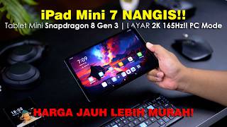 Lupakan iPad Mini 7 TABLET Mini Spek MONSTER Snapdragon 8 Gen3 amp Layar 2K 165Hz Legion Y700 2025 [upl. by Jordanna]