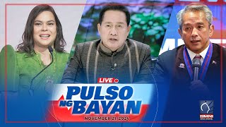 LIVE Pulso ng Bayan with Admar Vilando at Jayson Rubrico  November 21 2024 [upl. by Guthry558]