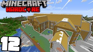 MEGA BASE PROGRESS  Minecraft Hardcore  Episode 12 [upl. by Ajam]