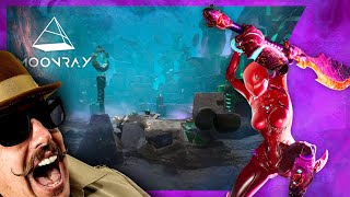 Fighting in the Moonray arena New maps characters gameplay Free to Play [upl. by Yasdnil]