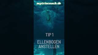 5 Tips schneller zu Kraulen youtube youtubeshorts youtuber sports swimm triathlon [upl. by Radek852]