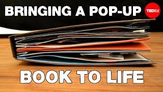 Making a TEDEd Lesson Bringing a popup book to life [upl. by Odo767]