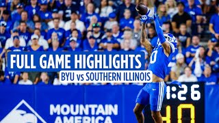 BYU Football vs Southern Illinois  FULL GAME HIGHLIGHTS  AUG 31 2024 [upl. by Hilbert]