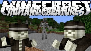 Minecraft Mods Showcase  Mutant Creatures Mod 18  1710  182 [upl. by Nyluqcaj559]