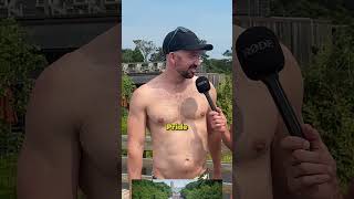 What Do You Think The Gayest Thing You Have Ever Done Is viral explore interview california [upl. by Adnohsak]