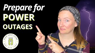 5 Ways to Prepare for Power Outages [upl. by Ynnaf468]