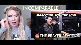 I have no Words First Time Hearing THE PRAYER  Marcelito Pomoy [upl. by Sheree]