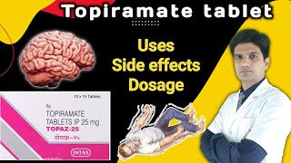 Topiramate 25 mg tablet uses  Topiramate 50 mg tablet  Topaz 25 mg tablet [upl. by Aicilegna]