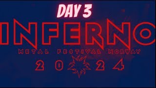 Inferno Metal Festival Norway 2024  Day 3 Highlights [upl. by Ateekahs]