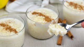 Arroz con leche de la abuela cremoso [upl. by Notnert]