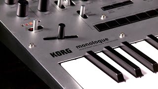 Korg monologue Monophonic Analog Synthesizer [upl. by Lamson]