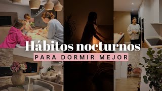 Mis 5 Mejores Hábitos Nocturnos para Dormir Mejor 😴  Rutina de noche 🌛 [upl. by Yevi]