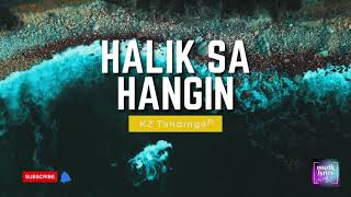 Halik Sa Hangin by KZ Tandingan KARAOKE [upl. by Pippy]