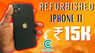 Refurbished iphone 11 from cashify super sale  Grade B  unboxingarmy [upl. by Stodder]