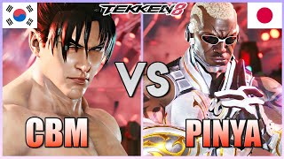 Tekken 8 ▰ KDF CBM Jin Jazama vs PINYA Raven ▰ Player Matches [upl. by Bernj]