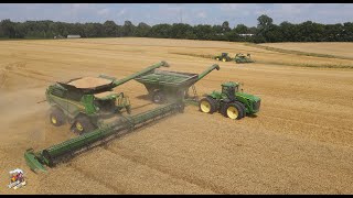 Cutting Wheat amp Planting Double Crop Soybeans in Western Kentucky [upl. by Colner]