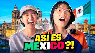 México no era DESIERTO COREANA conociendo México por PRIMERA VEZ  Chingu Amiga [upl. by Ateloiv]