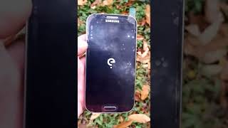 Degoogled Samsung Galaxy S4 in the forest [upl. by Ynnob]