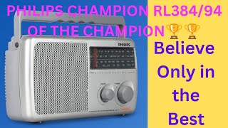 UNBOXING PHILIPS CHAMPION RADIOPhilips CHAMPION RL384 Radio UnboxingReviewanalyticalanand [upl. by Gyatt]