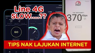 🟢 Cara lajukan internet 4G jika Slow dan kurang stabil [upl. by Milburt779]