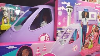 BARBIE AIRPLANE ADVENTURES SET [upl. by Neehsar87]