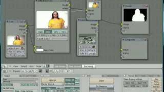 How to Chroma Key Green Screen Blender free software [upl. by Aniroc146]
