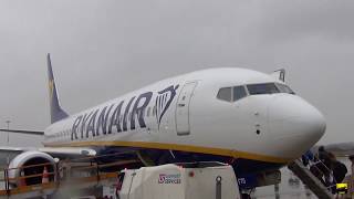 Ryanair Boeing 737800  Krakow to Frankfurt 2018 [upl. by Landahl131]