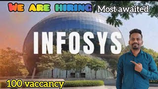 Most awaited video Infosys hiring Opening in Infosys [upl. by Andersen370]