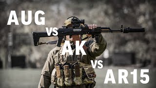 AUG vs AR15 vs AK  Halbautomaten Buyers Guide [upl. by Duff258]