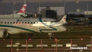 Planespotting at Hannover Airport 25082013 [upl. by Aeht]