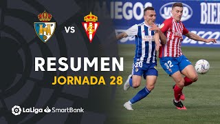 Resumen de SD Ponferradina vs Real Sporting 22 [upl. by Clorinde665]