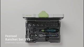 Festool Ratchet Set SYS3  578112 [upl. by Katine270]