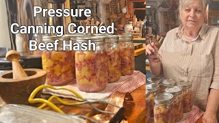 Pressure Canning Corned Beef Hash Bonus How we use it in recipes [upl. by Sivrat327]