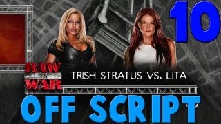 WWE 13 Attitude Era Off Script Gameplay Walkthrough Part 10  Lita vs Trish [upl. by Notak490]