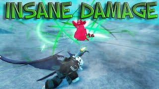 PTERANODON X YORU DOES TOO MUCH DAMAGE  22K DAMAGE GPO [upl. by Catina863]