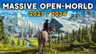 TOP 25 NEW Massive OPEN WORLD Upcoming Games of 2023 amp 2024 [upl. by Bowers]