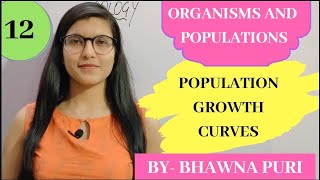 ECOLOGYPOPULATION GROWTH CURVECH13ORGANISMS amp POPULATIONSBIOLOGYNEET [upl. by Nonnarb]